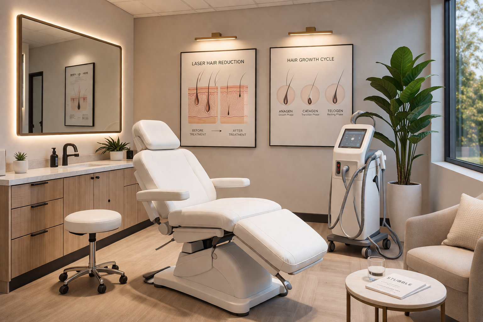 Stubble Core treatment room